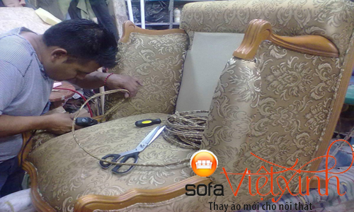 Bọc ghế sofa tại nhà-VX07